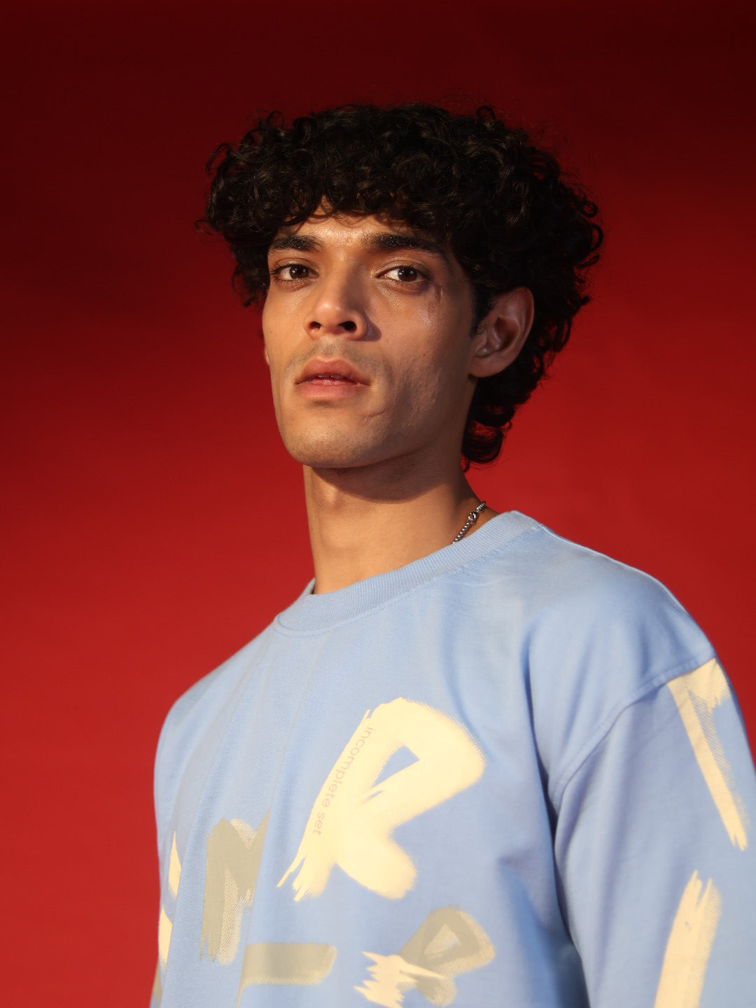 SAINTBLACK “Blurred Echo” Oversized Tee
