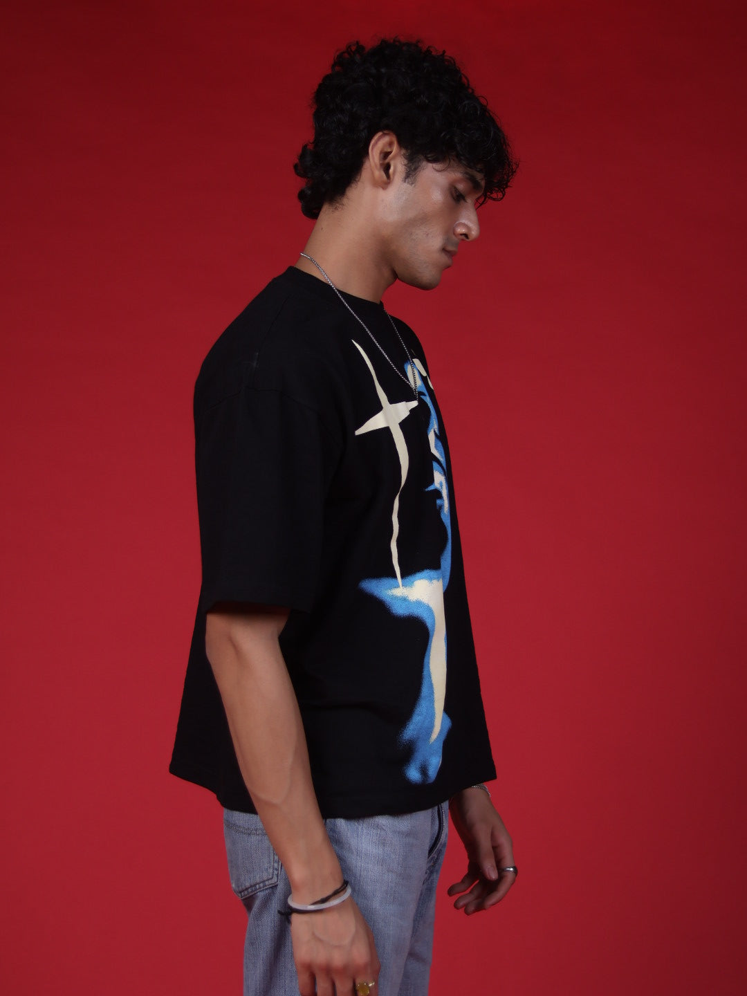 SaintBlack "Eclipse Face" Tee - SAINTBLACK.