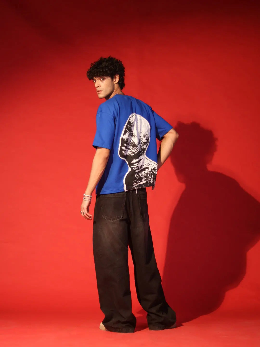 SaintBlack "Burried Icon" Oversized Tee SAINTBLACK.